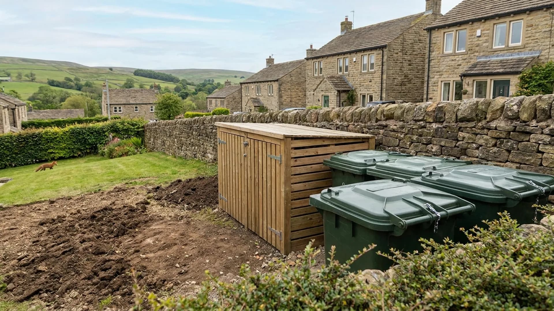Fox nuisance access and garden edge assessed in Otley