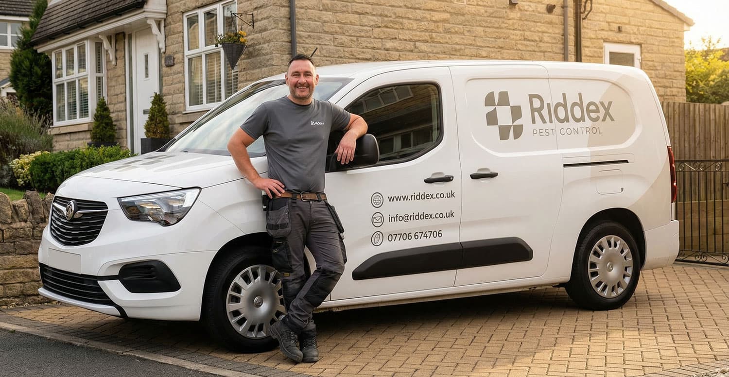 Antony, lead pest control technician at Riddex Pest Control