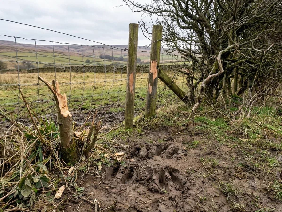 Deer movement, browsing damage and rural boundary pressure checked in Otley