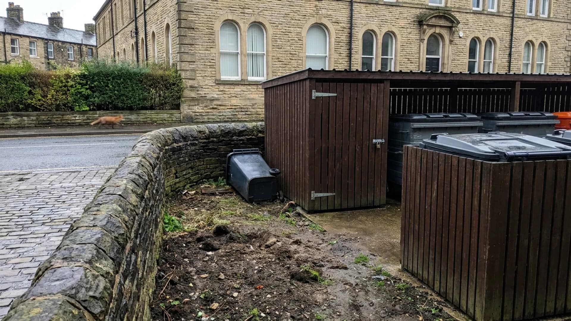 Fox nuisance access and garden edge assessed in Halifax