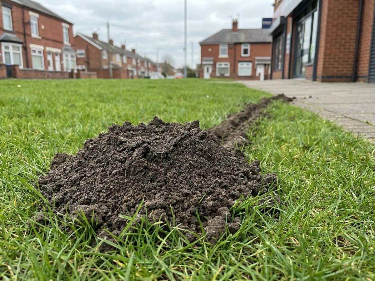 Mole Control inspection image for Riddex Pest Control