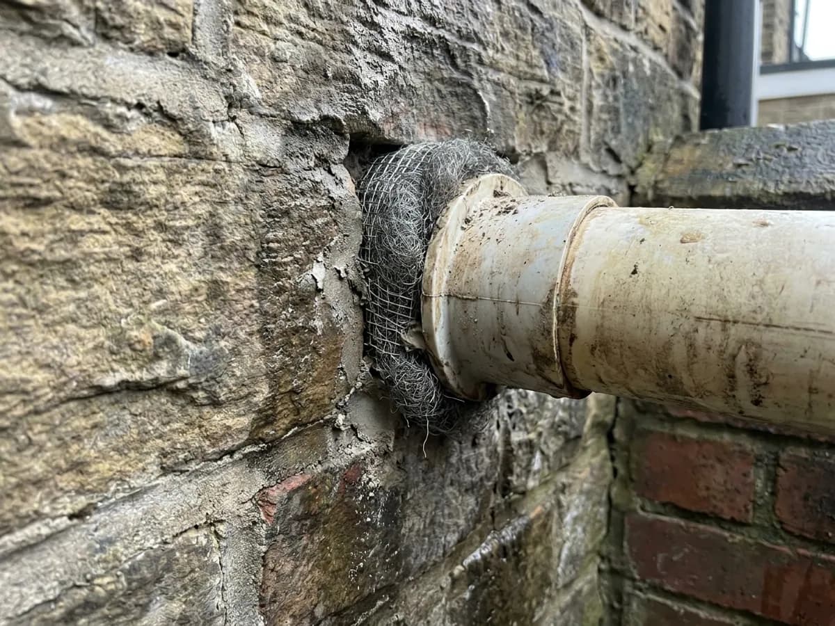 Rodent Proofing inspection image for Riddex Pest Control