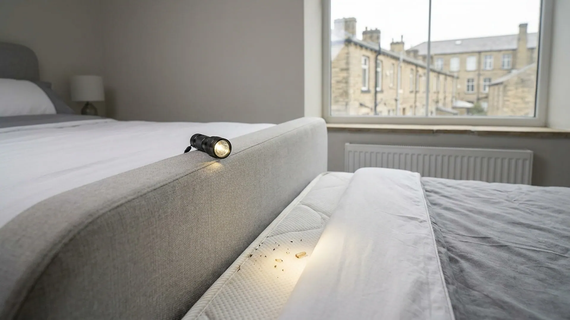 Bed bug control inspection image